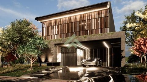 Casa à venda em Londrina, Gleba Simon Frazer, com 3 suítes, com 230 m², Condomínio Araguari