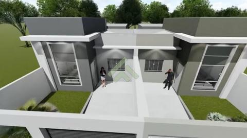 Casa à venda em Cambé, Jardim Parana, com 3 quartos, com 74 m²